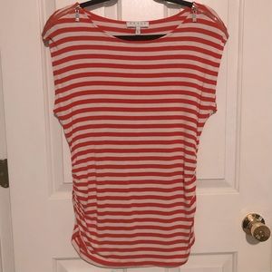 Chaus New York Zippered Shoulder Sleeveless Blouse